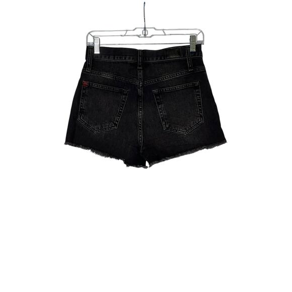 BDG black fringe high rise girlfriend shorts size 26 - Picture 14 of 14